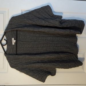 XL, 16 Coldwater Creek Gray Sweater, Bolero, Wrap, Shrug